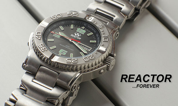 Reactor watch waterproof menswear housewares product photograph photo jewelry mens 