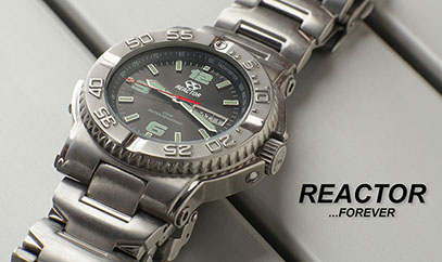 Reactor watch waterproof menswear housewares product photograph photo jewelry mens 